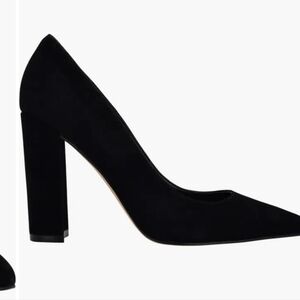 Marc Fisher black shoes Abilene Pointed Toe Pump (Women